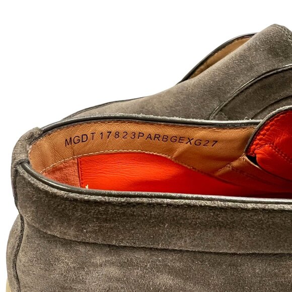 Santoni Andvari Mens Tan Suede Ankle Boot Size 8.5 Made In Italy - Picture 5 of 7